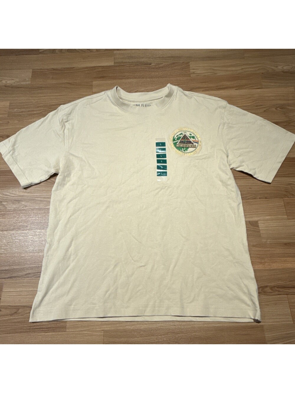 Pink Floyd Dark Side Of The Moon T Shirt Embroidered Patch Graphic L